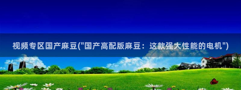 麻豆专区：视频专区国产麻豆(\