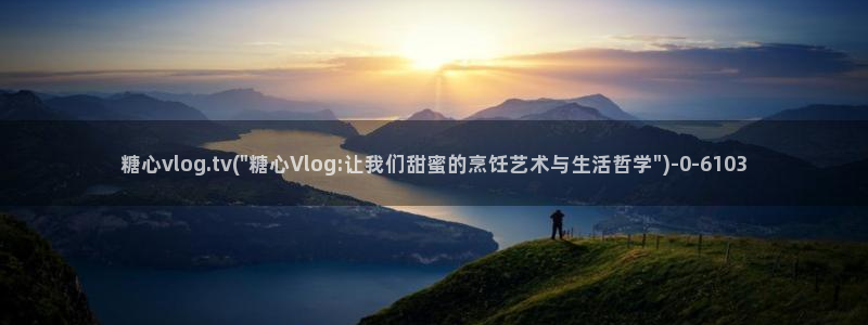 糖心,vlog