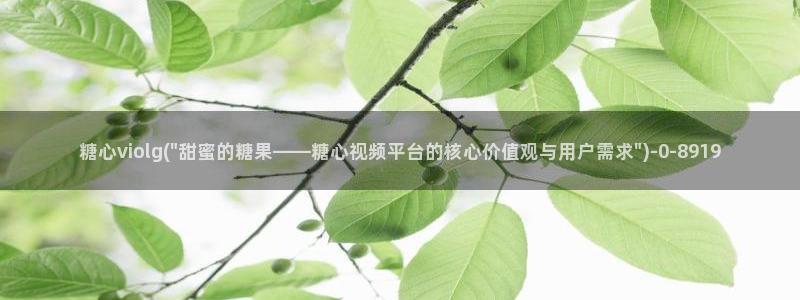 糖心vlog网站免费看